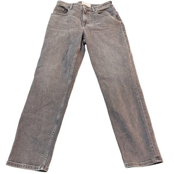 Everlane The Curvy Cheeky Jeans Dk Grey Black Denim Jeans Size 30 - Picture 2 of 8